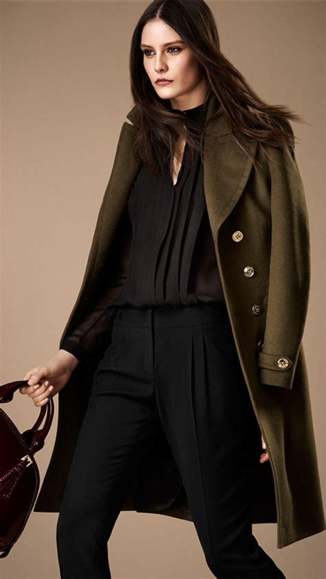 burberry green wool coat|burberry wool and cashmere coat.